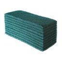 Ver imagem 2 de Fibra de Limpeza Pesada Verde - Kit 100 Unidades Atacado 23cm x 10 cm Para Pisos + Parede + Crostas 