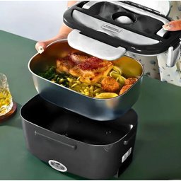 Marmita Elétrica Portátil Bivolt - Preto - 3