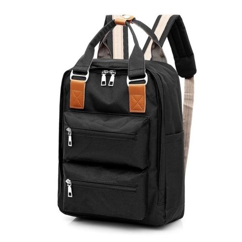 Mochila Executiva Para Notebook Com Usb Universitaria - Preto