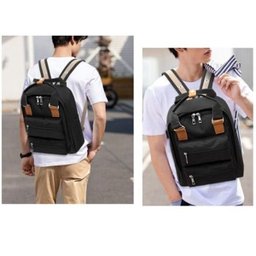 Mochila Executiva Para Notebook Com Usb Universitaria - Preto - 9