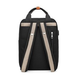 Mochila Executiva Para Notebook Com Usb Universitaria - Preto - 5