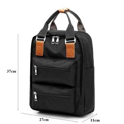 Mochila Executiva Para Notebook Com Usb Universitaria - Preto - 2