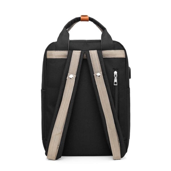 Mochila Executiva Para Notebook Com Usb Universitaria - Azul - 6