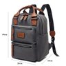 Mochila Executiva Para Notebook Masculina Trabalho Viagens - Cinza - 4