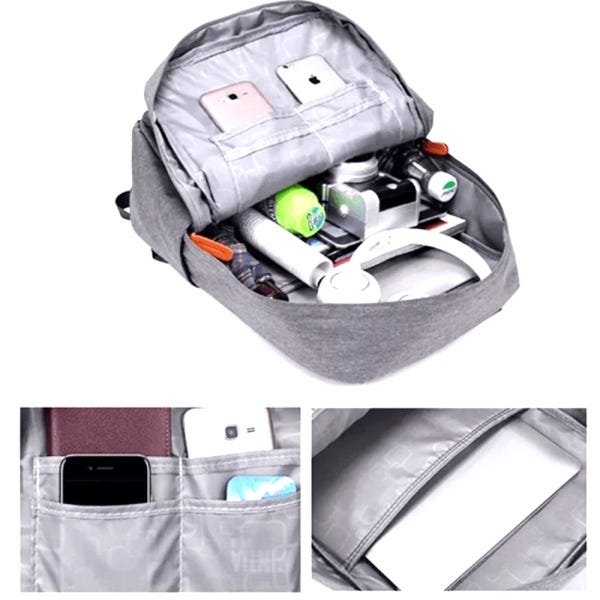 Mochila Universitária Escolar Executiva Notebook - Preto - 9