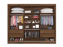 Ver imagem 3 de Guarda Roupa Casal Verona 2 Portas Flex 4 Gavetas Espelhado:braúna Off White