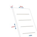 Ver imagem 4 de Folha de Porta de Madeira 210x82cm Cristal Amescla Uniportas Marrom