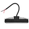 Farol de milha 6 Leds 18w Led Retangular Universal Branco Frio Carro Moto Off Road Trator Caminhao O - 3