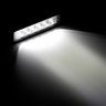 Farol de milha 6 Leds 18w Led Retangular Universal Branco Frio Carro Moto Off Road Trator Caminhao O - 6
