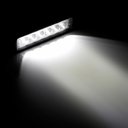 Ver imagem 6 de Farol de milha 6 Leds 18w Led Retangular Universal Branco Frio Carro Moto Off Road Trator Caminhao O