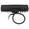 Farol de milha 6 Leds 18w Led Retangular Universal Branco Frio Carro Moto Off Road Trator Caminhao O - 7