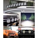 Ver imagem 7 de Farol de milha 9 Leds 27w Led Redondo Universal Branco Frio Carro Moto Off Road