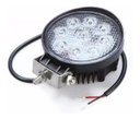 Ver imagem 1 de Farol de milha 9 Leds 27w Led Redondo Universal Branco Frio Carro Moto Off Road