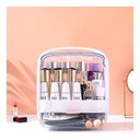 Ver imagem 3 de Caixa Organizadora de Maquiagem Cosméticos Com Gaveta Tampa Acrílico - Branco Genuinos Porta Maquiag