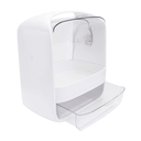 Ver imagem 1 de Caixa Organizadora de Maquiagem Cosméticos Com Gaveta Tampa Acrílico - Branco Genuinos Porta Maquiag