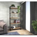 Ver imagem 4 de Estante Estilo Industrial 1.90x80cm C/05 Prateleiras