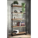Ver imagem 1 de Estante Estilo Industrial 1.90x80cm C/05 Prateleiras