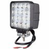 Farol de milha Automotivo 48w Led Quadrado Universal Branco Frio Carro Moto Off Road - 1