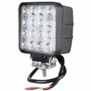 Ver imagem 1 de Farol de milha Automotivo 48w Led Quadrado Universal Branco Frio Carro Moto Off Road