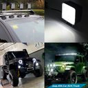 Ver mais imagens de Farol de milha Automotivo 48w Led Quadrado Universal Branco Frio Carro Moto Off Road