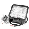 Farol de milha Automotivo 48w Led Quadrado Universal Branco Frio Carro Moto Off Road - 9