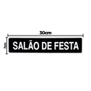Ver imagem 2 de Combo 6 Placas De Sinalização Salão De Festa 30x7 Acesso - A-423/1 F9e
