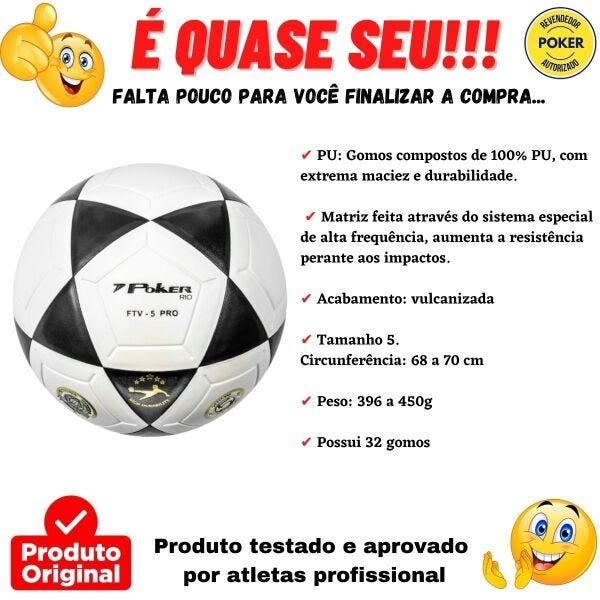 Bola de Futebol de Campo Poker Bola Training 32 Gomos