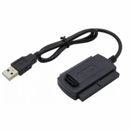 Cabo Adaptador Usb 2.0 Hd Conversor para Ide Sata Fonte 3 em 1 - 3