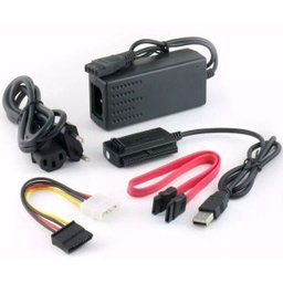 Cabo Adaptador Usb 2.0 Hd Conversor para Ide Sata Fonte 3 em 1 - 2