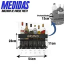 Ver imagem 3 de Barzinho de Parede - Boteco Terapia - 54x28 - Preto