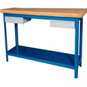 Ver imagem 2 de Bancada Aberta Tampo de 40mm 2 Gavetas 200x60x92cm Bancada202cd Fercar