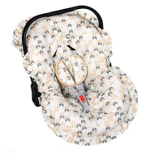Capa para Bebê Conforto com Protetor de Cinto Savannah - Batistela Baby