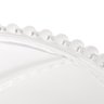Prato para Bolo com Pé de Cristal e Tampa Pearl 31cm X 25cm - Wolff - 6