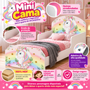 Ver imagem 2 de Mini Cama Infantil Unicórnio 100% MDF Quinas Arredondas Proteção