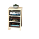 Ver imagem 1 de Estante Madeira Tripla