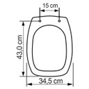 Ver imagem 3 de Assento em Resina Termofixa para Louça Stylus Tupan