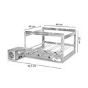 Ver imagem 2 de Grill Giratório em Inox para Churrasqueira com 4 Espetos - Infinity