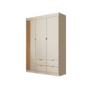 Ver imagem 6 de Quarto Infantil Bebê Ayla Cômoda e Guarda Roupa Offwhite