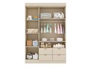 Ver mais imagens de Quarto Infantil Bebê Ayla Cômoda e Guarda Roupa Offwhite