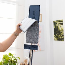 Mop Flat Prensa com Esfregão de Microfibra Limpeza Lava e Seca - Tud - 8