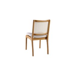 Cadeiras para Mesa de Jantar Madeira Maciça com Telinha - Barcelona - Requinte Salas - 3