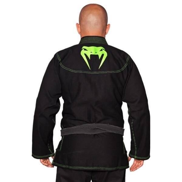 Kimono Jiu-Jitsu Adulto Venum Competidor - Preto - A0 - 3