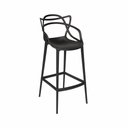 Ver imagem 3 de Kit C|2banqueta Baixa Masters Allegra - 66 Cm - Preto
