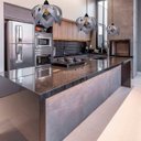 Ver imagem 4 de Luminária Lustre Pendente Madeira Teto Sala Quarto Cozinha Lúpulo M Cinza