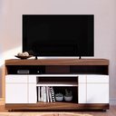 Ver imagem 2 de Rack Bancada Yara Nogueira Real/off White para Tv até 47” - Colibri