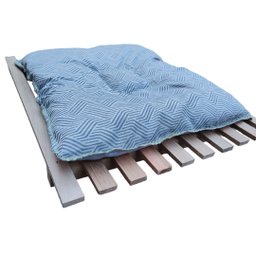 Cama Pet Estrado Deck Elevado com Almofada - 1