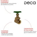 Ver imagem 5 de Registro de Gaveta 1 Bruto 1510 Hd 100 - Deca