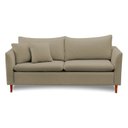 Ver imagem 2 de Sofá 2 Lugares Retrô 164cm Veludo Kassia