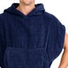 Poncho roupão surf Natação atoalhado natação adulto Azul Marinho - 1