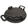 Forma Pra Fazer Waffle Alça Ferro Fundido Fogão A Lenha 24cm - 1